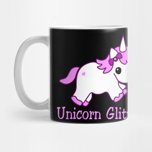 Lovely Baby Unicorn Glitter Costume Gift Mug